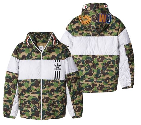 bape adidas coat replica|Bape jackets for sale.